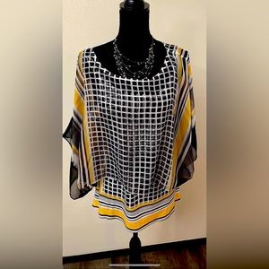 Top for women size Large by One World live and let live